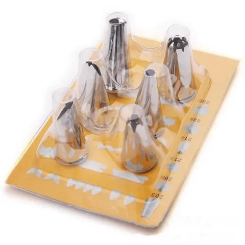 Bộ 6 đuôi bắt bông kem – Dụng cụ làm bánh kem – Mã số 1053 803545