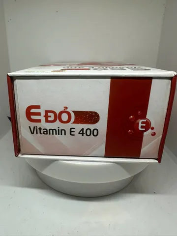 Viên Vitamin E Đỏ 400 – Hỗ Trợ Chống Oxy Hóa, Duy Trì Độ Đàn Hồi & Sức Khỏe Làn Da (30 Viên)