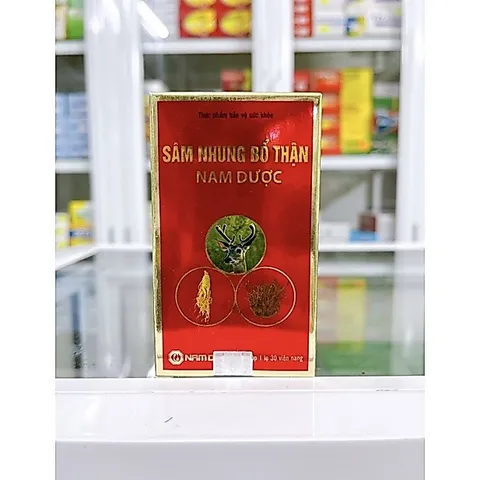 Sâm nhung bổ thận Nam Dược (Lọ 30 viên)