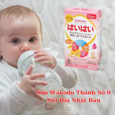 Sữa Wakodo Haihai Hộp Giấy Nội Địa Nhật Cho Bé 0–9 Tháng | Sữa Mát Dễ Uống, Tiêu Hóa Tốt, Chính Hãng 803974