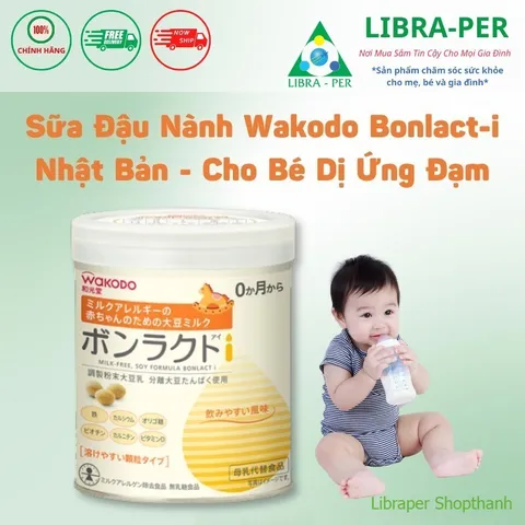Sữa Wakodo Bonlact-i Nhật Bản 330g | Sữa Đậu Nành Cho Trẻ Dị Ứng Đạm Bò – Không Lactose, Dễ Hấp Thu 803975