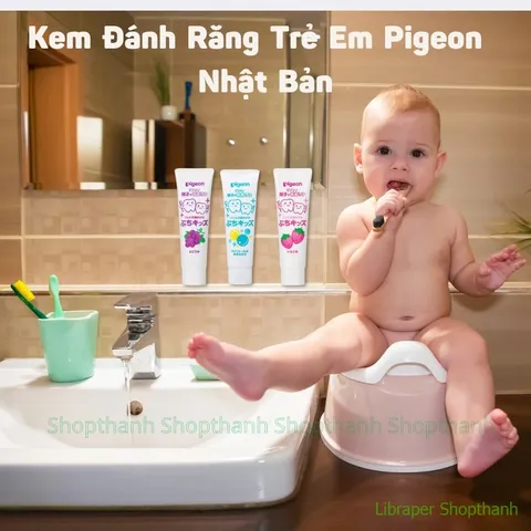 Kem Đánh Răng Trẻ Em Nhật Bản 150g | Cho Bé Từ 18 Tháng, Hương Trái Cây Dễ Chịu, Dịu Nhẹ An Toàn 803996