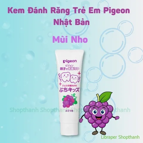 Kem Đánh Răng Trẻ Em Nhật Bản 150g | Cho Bé Từ 18 Tháng, Hương Trái Cây Dễ Chịu, Dịu Nhẹ An Toàn 803996
