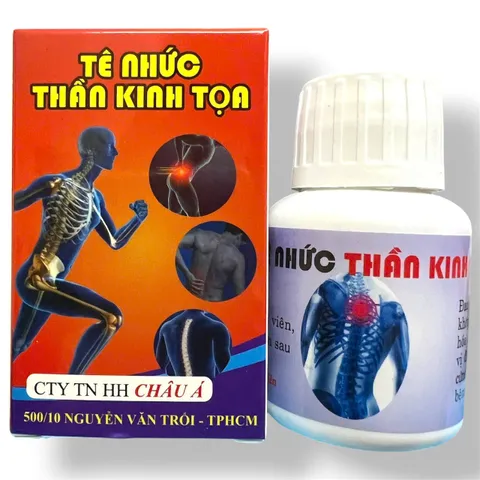 Viên uống đau nhức xương khớp, tê bì chân tay Tê nhức thần kinh tọa - Hộp 40 viên - Xuất xứ Việt Nam - Mã số 2150 804069