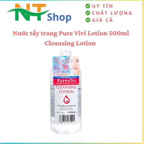 Nước Tẩy Trang Pure Vivi Lotion 500ml