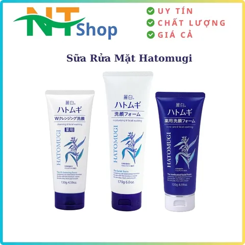 Sữa Rửa Mặt Reihaku Hatomugi Nhật Bản.