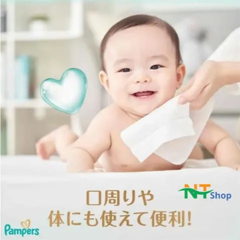 Khăn Giấy Ướt Pampers Nhật Bản