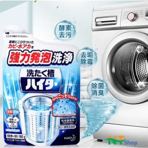 Bột Vệ Sinh Lồng Giặt Kao 180g