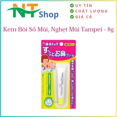Kem Bôi Giảm Sổ Mũi, Nghẹt Mũi Tempei Cho Bé