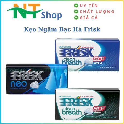 Frisk Clean Breath – Làm Mới Hơi Thở, Tạo Phong Cách Riêng