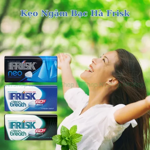 Frisk Clean Breath – Làm Mới Hơi Thở, Tạo Phong Cách Riêng