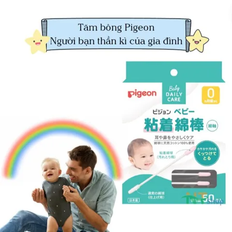 {Chính Hãng} Tăm Bông Nhật Bản Kháng Khuẩn Dành Cho Bé