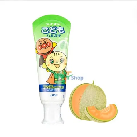 Kem Đánh Răng Lion Hương Dưa Lưới  Dành Cho Bé- Nhật Bản