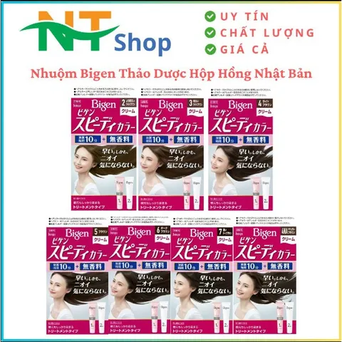 Nhuộm Tóc Bigen Thảo Dược Hồng