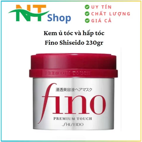 Kem Ủ Tóc Cao Cấp Fino Phục Hồi Hư Tổn Premium Touch 230g
