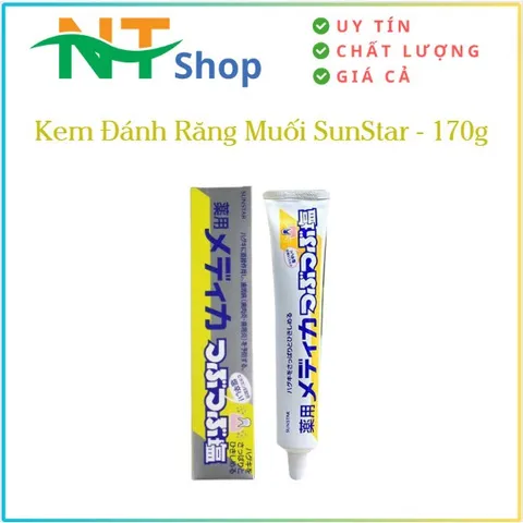 Kem Đánh Răng Muối Sunstar 170g
