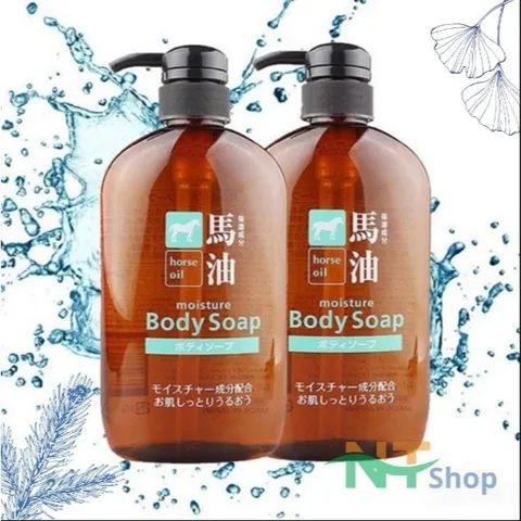 Sữa Tắm Dầu Gội Mỡ Ngựa Horse Oli Nhật Bản Bộ Đôi Dưỡng Ẩm Toàn Diện Cho Da Và Tóc Hư Tổn