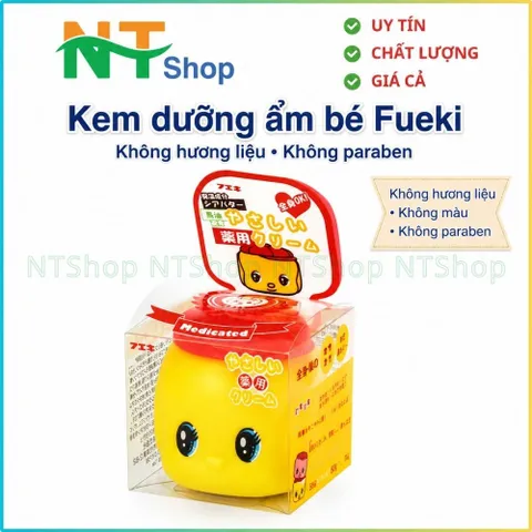 Kem Dưỡng Ẩm Cho Bé Fueki Chống Nẻ Dịu Nhẹ Cho Da Nhật Bản