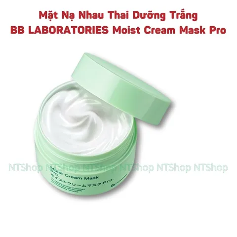 Mặt Nạ Nhau Thai Dưỡng Trắng BB LABORATORIES Moist Cream Mask Pro – Cấp Ẩm, Làm Sáng Da, Phục Hồi Da