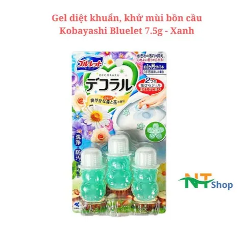 Gel Diệt Khuẩn, Khử Mùi Bồn Cầu Kobayashi Bluelet Nhật Bản - Làm  Sạch Thơm Không Gian Sống Của Bạn