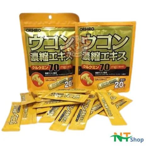 Tinh Bột Nghệ Orihiro Nhật Bản - Giúp cơ thể tỉnh táo, khỏe khoắn vào sáng hôm sau