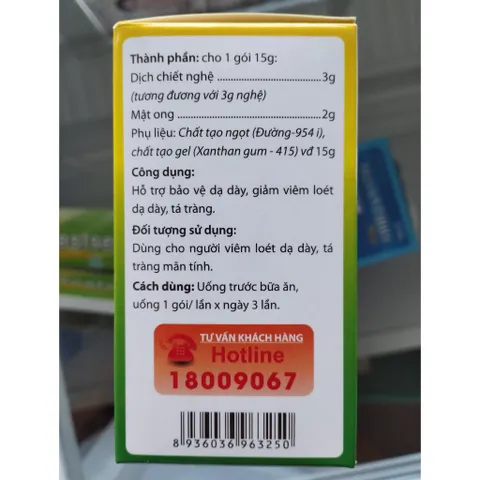 GÓI UỐNG MẬT ONG NGHỆ HỖ TRỢ DẠ DÀY GASTSEA (hộp 20 gói x 15g)