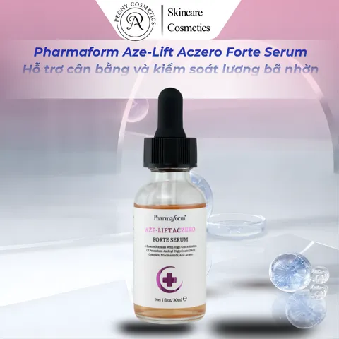  Tinh Chất cân bằng và kiểm soát lượng bã nhờn Pharmaform Aze-Lift Aczero Forte