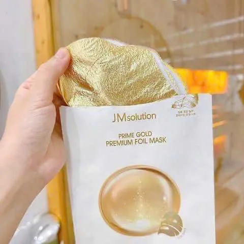 Mặt Nạ Vàng 24K JM Solution Prime Gold Intensive Mask - Hộp 10 Miếng Cung Cấp Dưỡng Chất, Giúp Da Săn Chắc và Rạng Rỡ