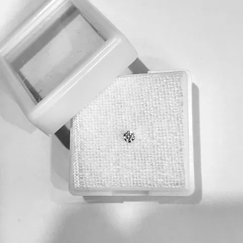 1 Viên Đá Tấm Moissanite Chân Nhọn  làm trang sức- nhiều size