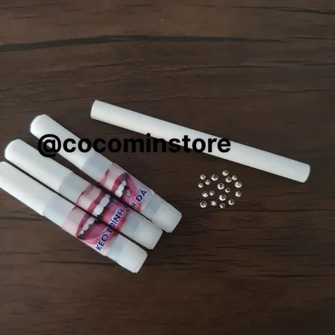 combo 50 viên đá đính- loại chân bằng- tặng kèm dụng cụ tự đính - đá đính trang trí