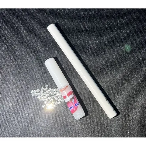 Set 35 Viên Đá Đính-loại chân bằng-size 2li, 2li5, 2li7 tặng Kèm dụng cụ tự đính tại nhà đơn giản- đá đính trang trí
