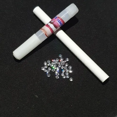 combo 5 viên kim cương nhân tạo chân nhọn - size 2,2li / 2,5li /2,7li