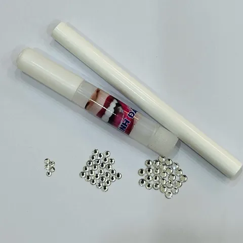 Combo 20 Viên Đá Đính- Loại Chân Bằng -size 2li, 2,5li và 2,7 li- kèm dụng cụ tự đính tại nhà- đá đính trang trí