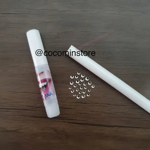 Combo 17 Viên Đá Đính-Loại Chân Bằng- size 2li. 2li5, 2li7  tặng kèm dụng cụ tự đính tại nhà- đá đính trang trí