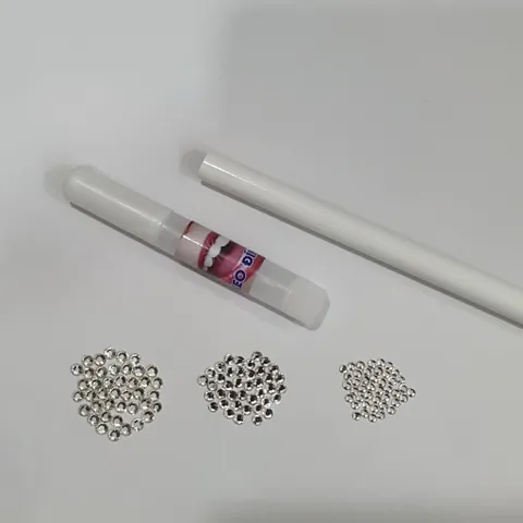 Sỉ 3 Set 30 Viên Đá Đính- loại Chân Bằng, kèm dụng cụ tự đính đơn giản- đá đính trang trí