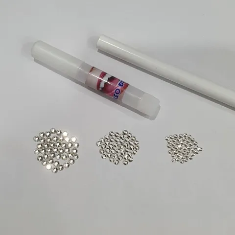 sỉ 5 combo 20 viên đá đính-loại chân bằng- size 2li, 2,5li 2,7 li tặg kèm dụng cụ tự đính đơn giản- đá đính trang trí