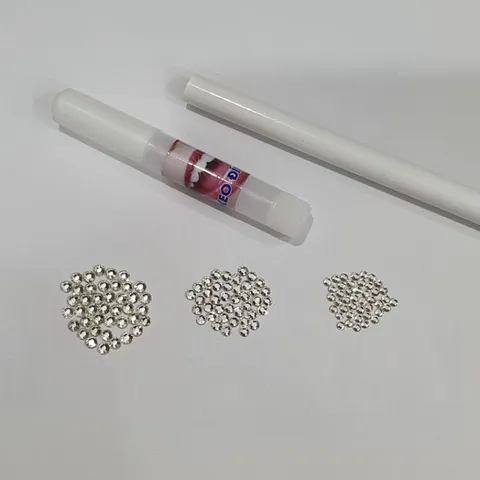 sỉ 5 combo 20 viên đá đính-loại chân bằng- size 2li, 2,5li 2,7 li tặg kèm dụng cụ tự đính đơn giản- đá đính trang trí