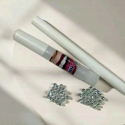 combo 10 viên đá đính - loại chân bằng, size 2li, 2,5li, 2,7li tặng kèm dụng cụ tự đính đơn giản - đá đính trang trí