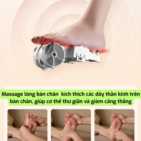 [MODEL 2026] MÁY MASSAGE CHÂN PHILIPS PPM5506F ,BẢO HÀNH 12 THÁNG