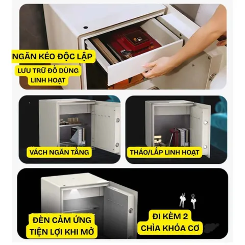 KÉT SẮT VÂN TAY THÔNG MINH PHILIPS SBX301 VÀ SBX300
