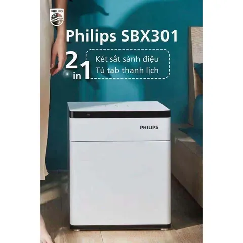 KÉT SẮT VÂN TAY THÔNG MINH PHILIPS SBX301 VÀ SBX300