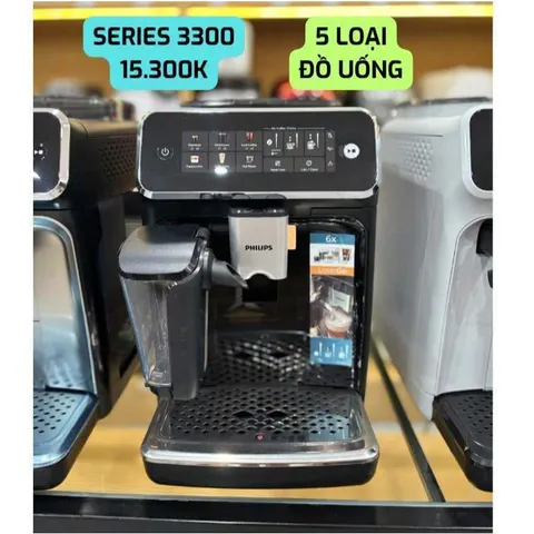 [MADE IN EU] MÁY PHA CÀ PHÊ TỰ ĐỘNG PHILIPS EP5144 SERIES 5400
