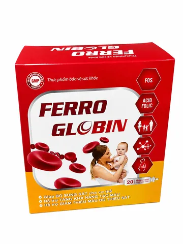 Ferro Globin Bổ Sung Sắt Cho Cơ Thể - Hộp 20 Ống