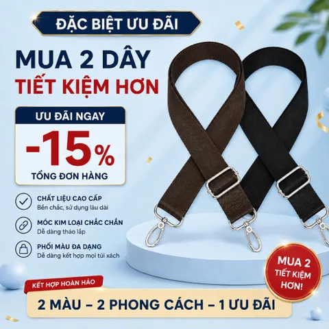 dây đeo túi xách thay thế – Bền đẹp, tiện lợi, dễ phối