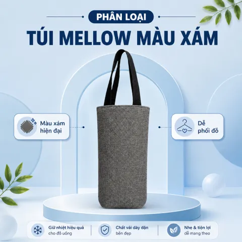 Túi Đựng Ly Giữ Nhiệt Phù Hợp Cho Ly 600ml Và 750ml , Chất Liệu Chống Thấm