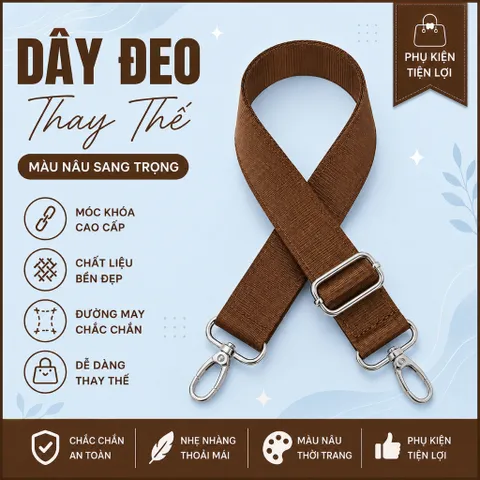 dây đeo túi xách thay thế – Bền đẹp, tiện lợi, dễ phối