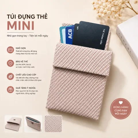 Túi Đựng Cáp Sạc , Tai Nghe , Trang Sức Nhỏ Gọn , Nắp Hít Nam Châm
