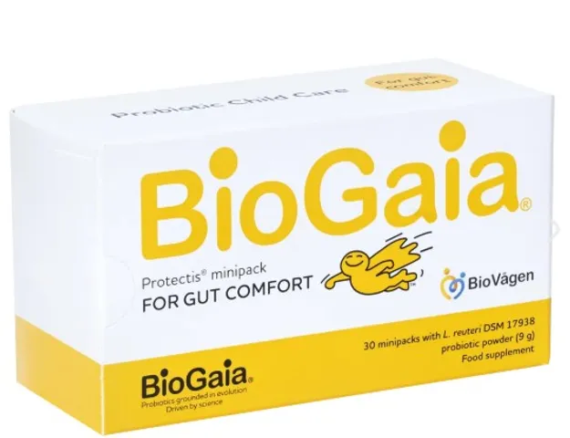 [ Nhập khẩu] Thực phẩm bảo vệ sức khoẻ BioGaia Protectis Minipack (Hộp 30 gói)