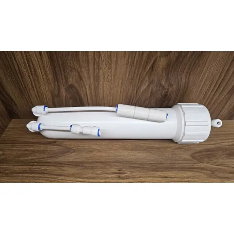 Bộ Vỏ Màng Ro Kèm Van 1 Chiều, Xả Flow Thay Thế Cho Máy Lọc Nước Sunhouse, Kangaroo Và Các Hãng Khác.