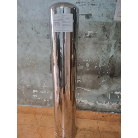 Bộ vỏ cột lọc nước Inox 304 - Cột lọc nước inox 1054 (Hàng nhập khẩu không mối hàng)